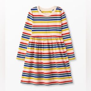 Hanna Andersson Striped Ribbed Dress